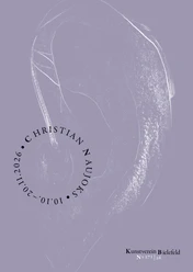 Ausstellungsplakat Christian Naujoks