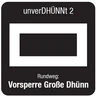 Markierungszeichen unverDHUENNT 2 Markierungszeichen unverDHUENNT 2