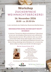 Zuckerfreie Weihnachtsbäckerei
