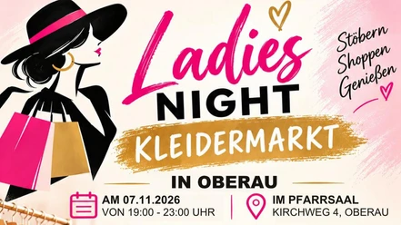 Kleidermarkt Ladies Night Oberau