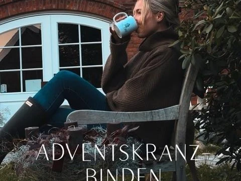 Adventskranzbinden