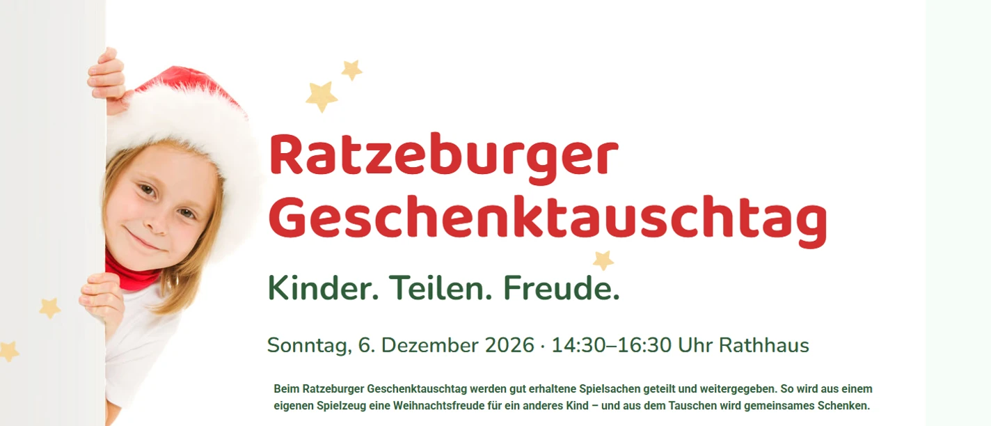 Ratzeburger Geschenktauschtag Ratzeburger Geschenktauschtag