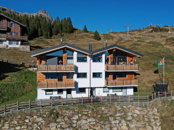 Ansicht Haus Donnerstafel Bettmeralp Süd