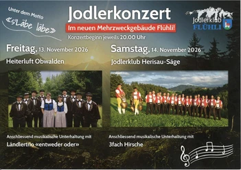 Jodlerkonzert Flühli