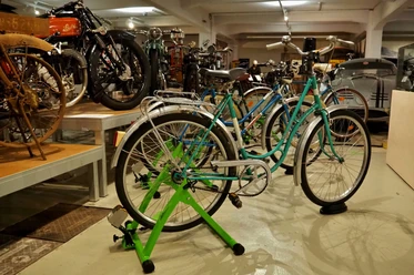 Fahrräder beim Fahrradkino Fahrräder beim Fahrradkino