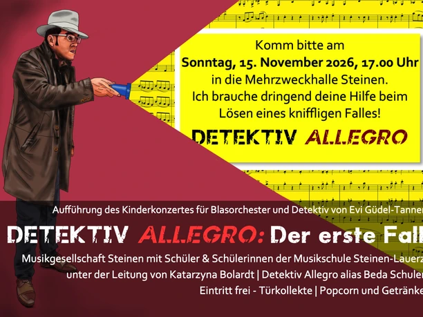 Flyer Detektiv Allegro vorne Flyer Detektiv Allegro vorne