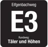 Markierungszeichen E3 Markierungszeichen E3