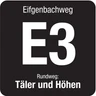 Markierungszeichen E3 Markierungszeichen E3