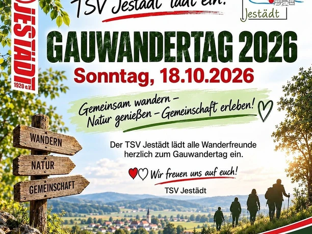 Gauwandertag, Copyright TSV Jestädt Gauwandertag, Copyright TSV Jestädt