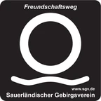 Markierungszeichen Freundschaftsweg Markierungszeichen Freundschaftsweg