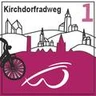 Markierungszeichen Kirchdorfradweg 1 Markierungszeichen Kirchdorfradweg 1