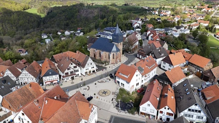 Waldeck von oben