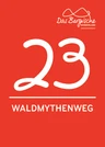 Markierungszeichen Waldmythenweg Markierungszeichen Waldmythenweg