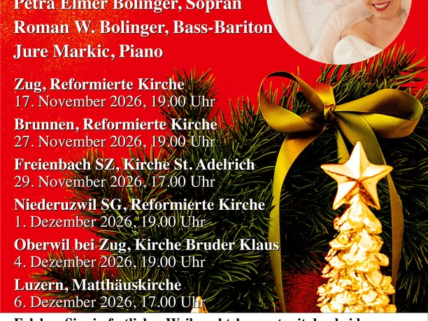 Voci Eleganti - Weihnachtsträume 2026 - Flyer Voci Eleganti - Weihnachtsträume 2026 - Flyer