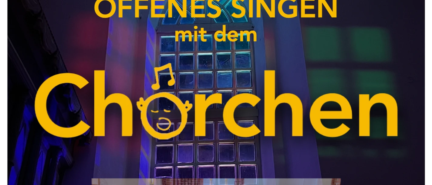Plakat Offenes Singen Plakat: Offenes Singen mit Chörchen am 1. November 2026 in der Kreuzkirche Pilsum.