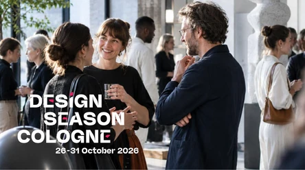 Design Season Cologne Menschen im Gespräch bei der Design Season Cologne, 26.–31. Oktober 2026