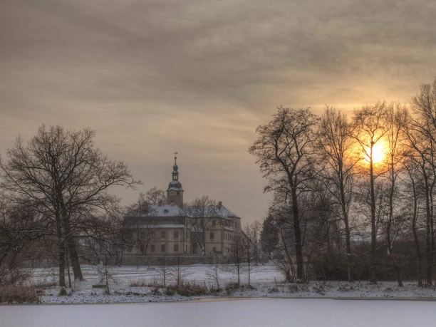 Schlosspark Machern Schlosspark Machern mit Blick auf das Schloss Machern
