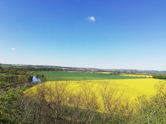 Blick nach Naumburg