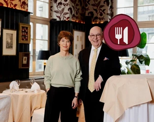 Dr. Eva Gritzmann und Denis Scheck