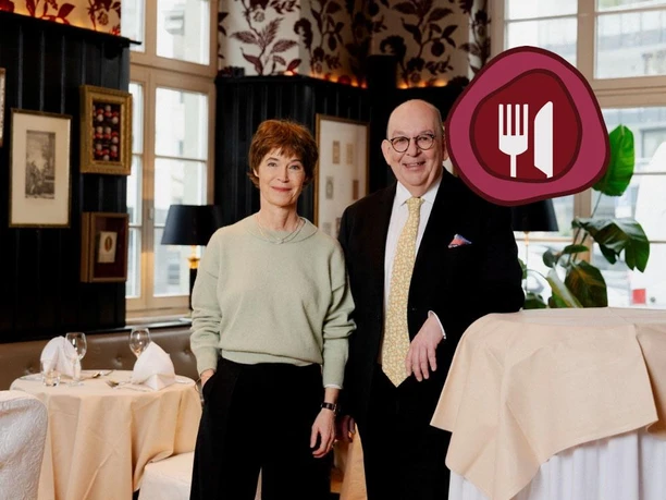 Dr. Eva Gritzmann und Denis Scheck Dr. Eva Gritzmann und Denis Scheck