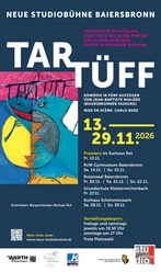 Plakat: TartĂĽff - neue StudiobĂĽhne