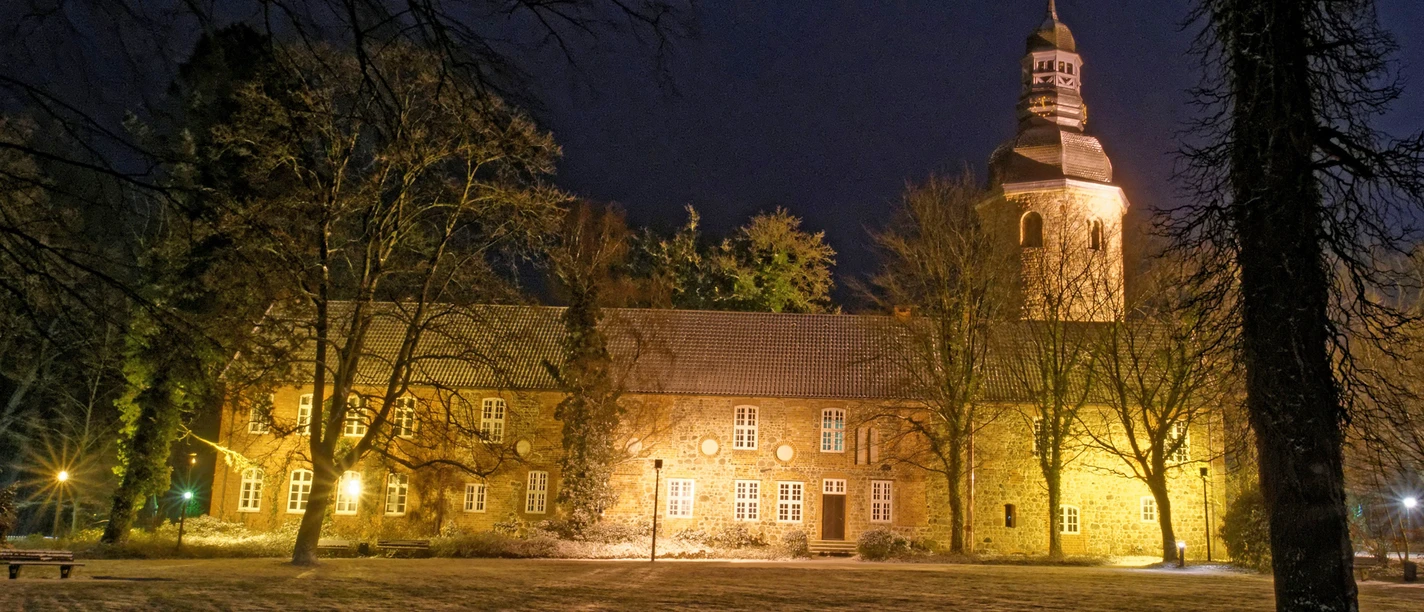 Kloster Zeven im abendlichen Glanz Kloster Zeven im abendlichen Glanz