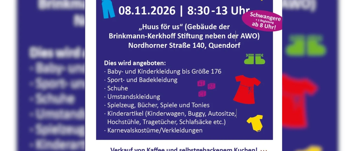 Kinderkleiderbörse Herbst 2026 Kinderkleiderbörse Herbst 2026