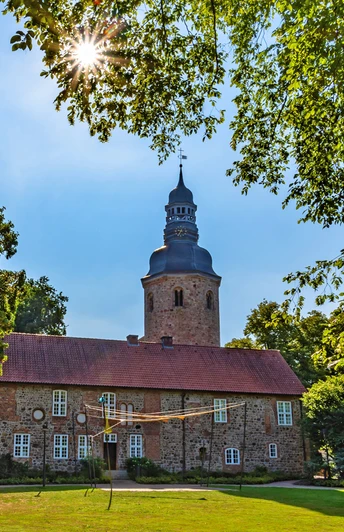 Der Stadtpark mit Museum Kloster Zeven und St.-Viti-Kirche Der Stadtpark mit Museum Kloster Zeven und St.-Viti-Kirche