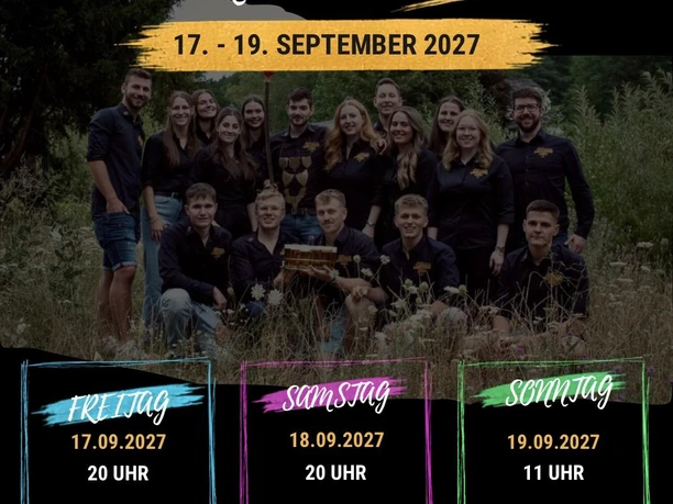 Plakat JGV-Fest Müsch 2027 Plakat JGV-Fest Müsch 2027