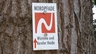 Markierungszeichen des NORDPFADES Wümme und Vareler Heide Markierungszeichen des NORDPFADES Wümme und Vareler Heide