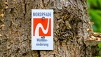 Markierungszeichen des NORDPFADES Wümmeniederung Markierungszeichen des NORDPFADES Wümmeniederung