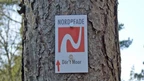 Logo und Markierungszeichen des NORDPFADES Dör't Moor Logo und Markierungszeichen des NORDPFADES Dör't Moor