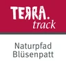 Logo TERRA.track Naturpfad Blüsenpatt Logo TERRA.track Naturpfad Blüsenpatt