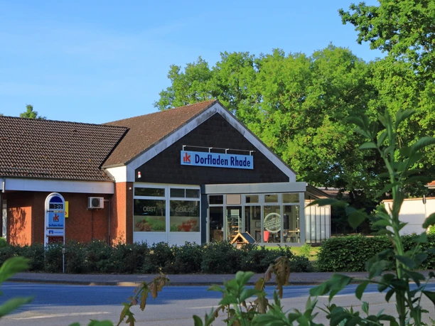 Dorfladen Rhade in der Seitenansicht Dorfladen Rhade in der Seitenansicht