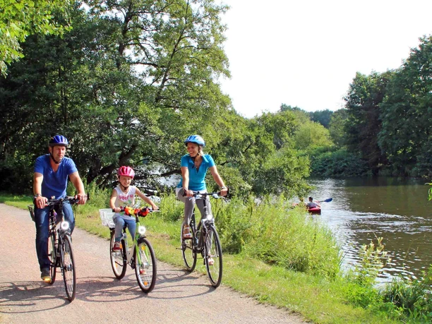 Radfahren direkt an der Aller Radfahren direkt an der Aller