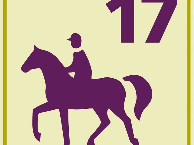 Die Wegkennzeichnung der Reittour 17 Die Wegkennzeichnung der Reittour 17
