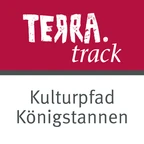 Logo TERRA.track Kulturpfad Königstannen Logo TERRA.track Kulturpfad Königstannen