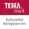 Logo TERRA.track Kulturpfad Königstannen Logo TERRA.track Kulturpfad Königstannen