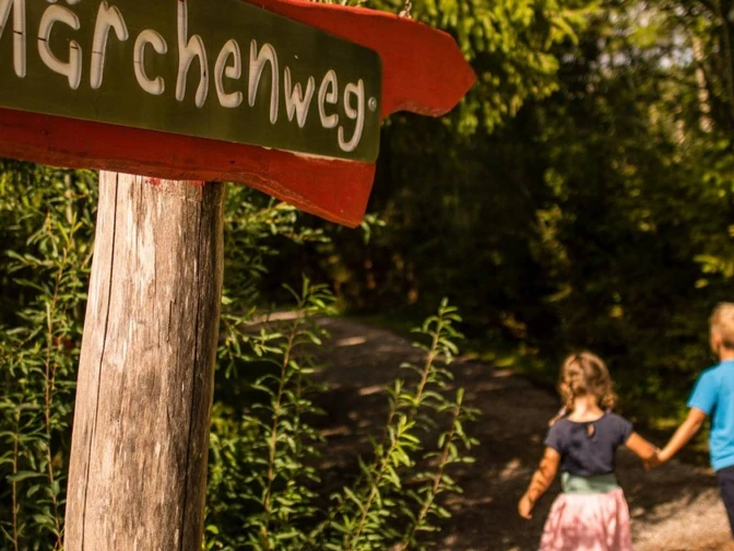 Start zum Mächenweg bei Wallgau