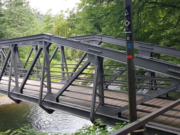 Wanderbrücke Wiesenkotten Wanderbrücke Wiesenkotten