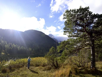 Herbstliche Besuch am Lautersee