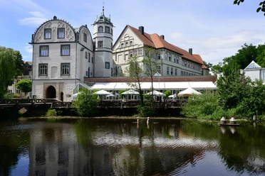 Schloss Gifhorn Blick auf das Gifhorner Welfenschloss mit Schlossgraben