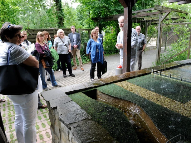 Besuchergruppe im Otter-Zentrum Besuchergruppe im Otter-Zentrum Hankensbüttel