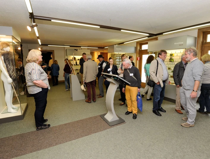 Führung im Jagdmuseum Führung durch die Ausstellung im Jagdmuseum Wulff in Oerrel