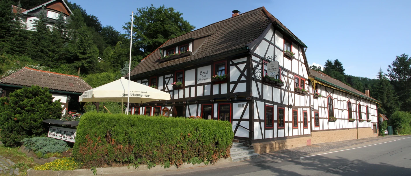 Hotel Zum Bürgergarten Außenansicht