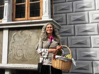 Kostümführung mit der Marktfrau Kostümführung mit der Marktfrau