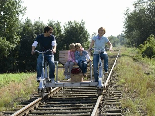 Draisinenspaß im Extertal