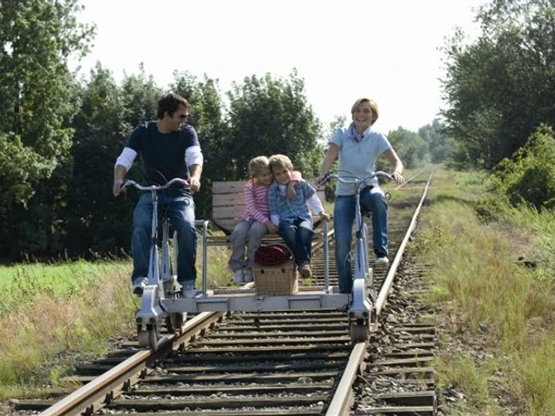 Draisinenspaß im Extertal