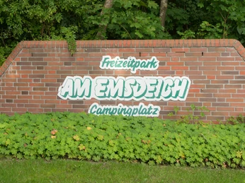 Eingang zum Freizeitpark am Emsdeich Westoverledingen