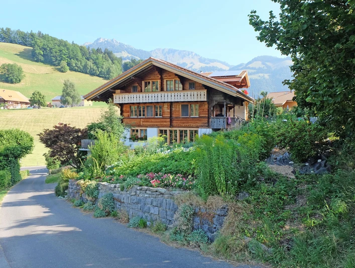 Exterior view summer